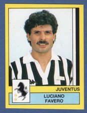 FIGURINA CALCIATORI PANINI 1988/89 - REC/REMOVED - N.143 FAVERO - JUVENTUS