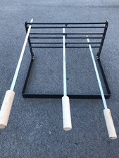 Poggia spiedi regolabile brace - spiedi,