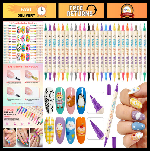 Set penne nail - art, colori