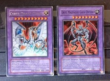 Evil hero and cyber - yu-gi-oh,