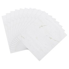 10 Pezzi Fogli di Carta Gelso