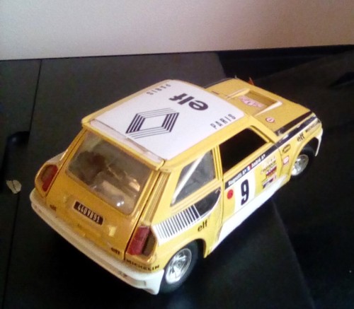 Renault turbo bburago 24 - renault, 1/24