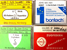 Molla di trazione per orologio da polso, orologio da tasca o sveglia, 1 pezzo libera scelta tra 500