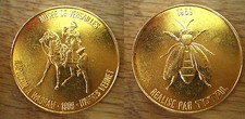 Napoleone Bonaparte a Wagram 1969 Francia medaglia Museo Versailles gettoni totali