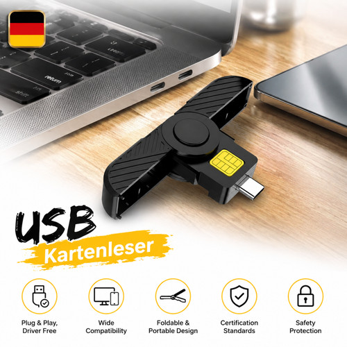 Lettore schede cac usb - schede,