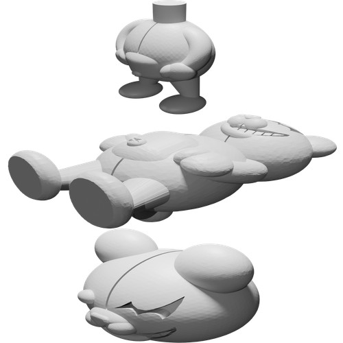 Statuetta monokuma - monokuma, da