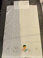 Set culla vintage lenzuolo