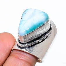 Anello con gioielli etnici fatti a mano in argento 925 con pietre preziose...