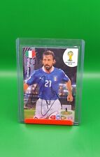 Andrea Pirlo Firma Autografo Panini Card Nazionale Italiana 
