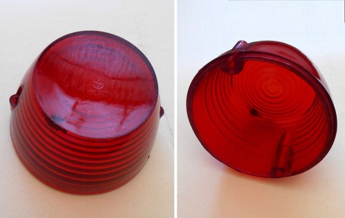 Plastica rossa fanale post - pv,