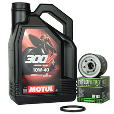 Olio motul 300v 10w40 filtro - olio,