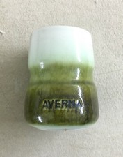 DISTILLERIA_LIQUORI_AMARO_AVERNA_PUBBLICITARIA DA COLLEZIONE_BICCHIERE CERAMICA