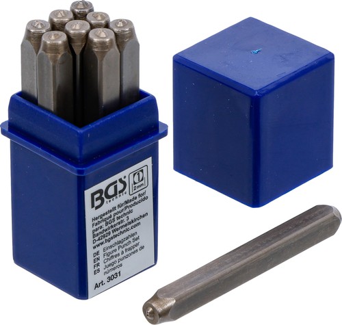 Bgs 3031 set punzoni - set, numerici