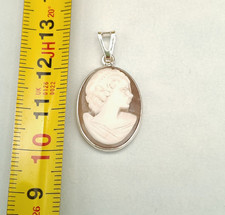 Ciondolo donna cammeo vero