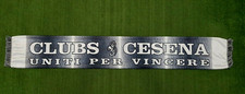 SCIARPA CALCIO CLUBS CESENA UNITI PER VINCERE SCARF ITALY BUFANDA FOOTBALL Z571