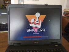 NOTEBOOK ACER EXTENSA 5230E BATOCERA LINUX FREE RETRO' GAMES SYSTEM CONSOLE