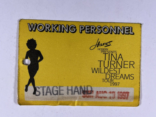 Tina turner pass lavoro - tina,
