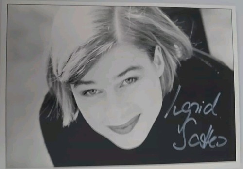 Ingrid ricco autografo - ingrid,