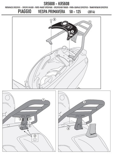Sr5608 givi attacco bauletto - givi,