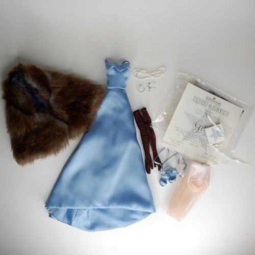 Abito blu bambola ashton - abito,