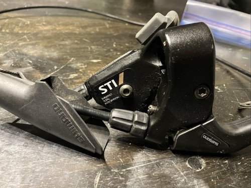 Deragliatori shimano sti - sti, 3x7