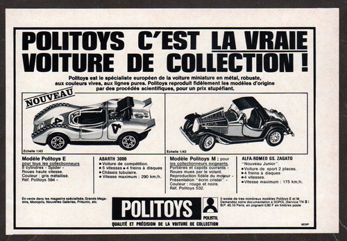 1970 politoys abarth - 1970, &