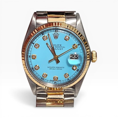 Rolex datejust bicolore - datejust, 36
