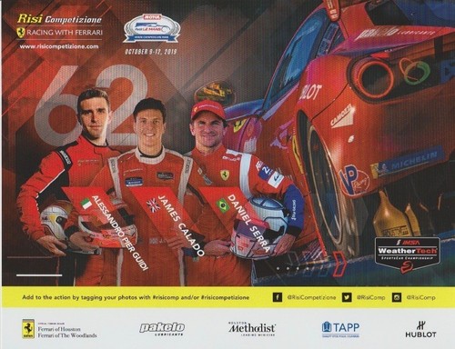 2019 risi competizione ferrari - risi,
