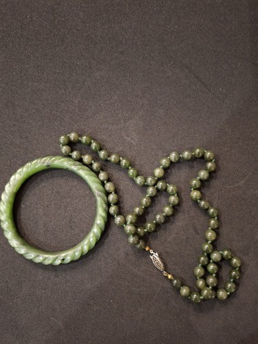 Set gioielli vintage - vintage, giada