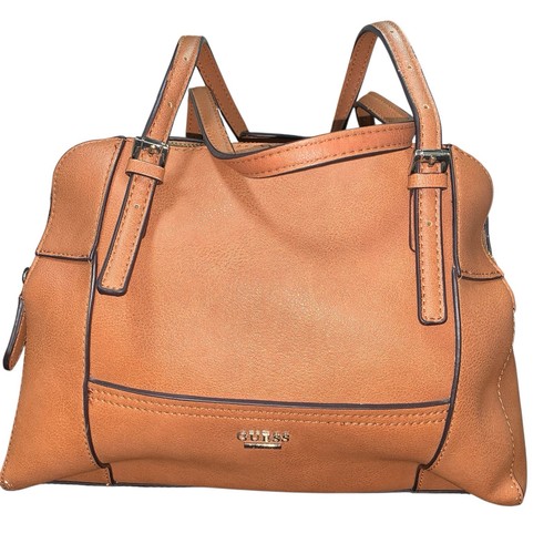 Guess est 1981 tan structured - est.,