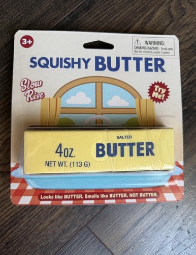 1pz butter stick squishy - butter,