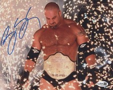 Bill Goldberg autographed
