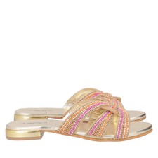 SANDALO SCHIAVA TOSCA BLU