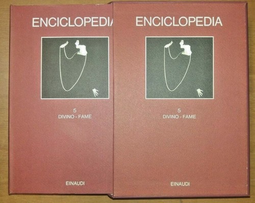 Enciclopedia einaudi volume - enciclopedia,