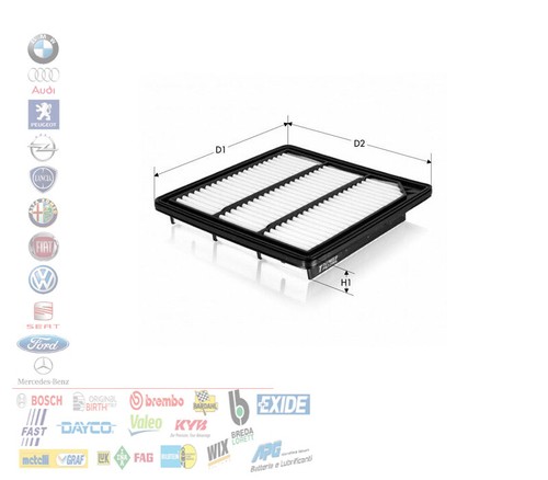 Filtro aria fiat freemont - filtro,