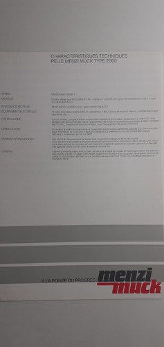 Menzi muck escavatore - escavatore, da