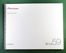 Pioneer SC-LX59 Instruction