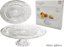 Alzata Vetro Trasparente cm