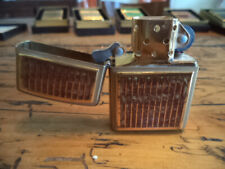 ZIPPO  LIGHTER  MARBLE DOUBLE FACE BRASS VINTAGE N3 NUOVO NEW AGE 1996.discount