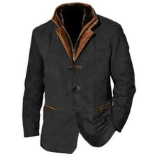 Giacca blazer uomo nero