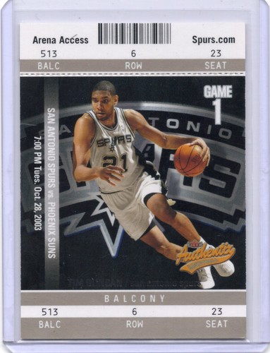 2003 fleer skybox 7 - #7, tim