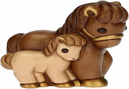 Cavallo con puledro presepe - puledro,