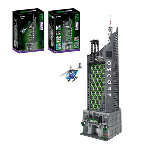 Nuovo spider man oscorp tower - spider-man,