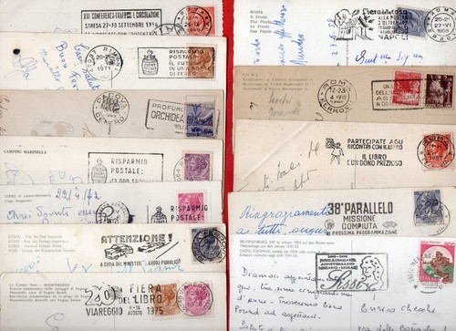 Lotto cartoline con - lotto-,