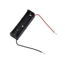 SCATOLA CONTENITORE CASE BOX PORTA  PILE SINGOLA BATTERIE STILO AA 1,5 V