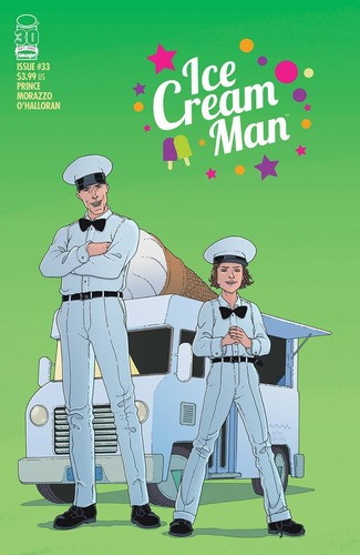 Ice cream man - cream, a