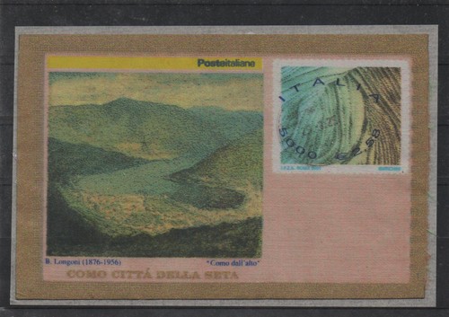 Italia 2001 francobollo como - italia,