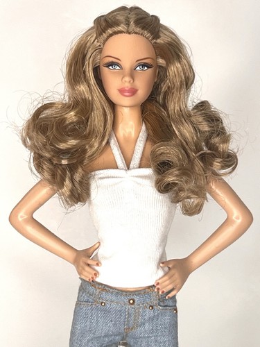 Mattel barbie basics denim - barbie,