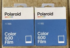 LOT OF 2 Polaroid Color 600