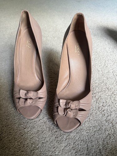 Peep toe gucci tacco - peep, 39